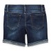 Arizona Blue Wash Colored Dots Girls Denim Shorts (Plus Size)